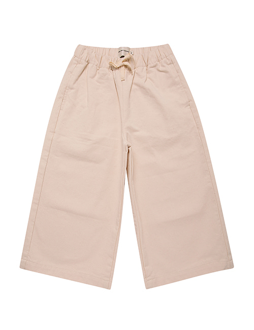 [THE NEW SOCIETY]  LUCIENNE WOMAN CULOTTE PANT _  NATURAL
