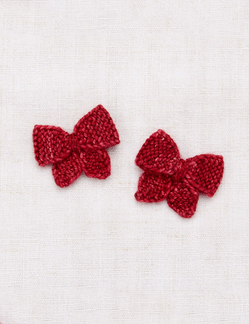 [MISHA AND PUFF]Baby Puff Bow Set _ Berry