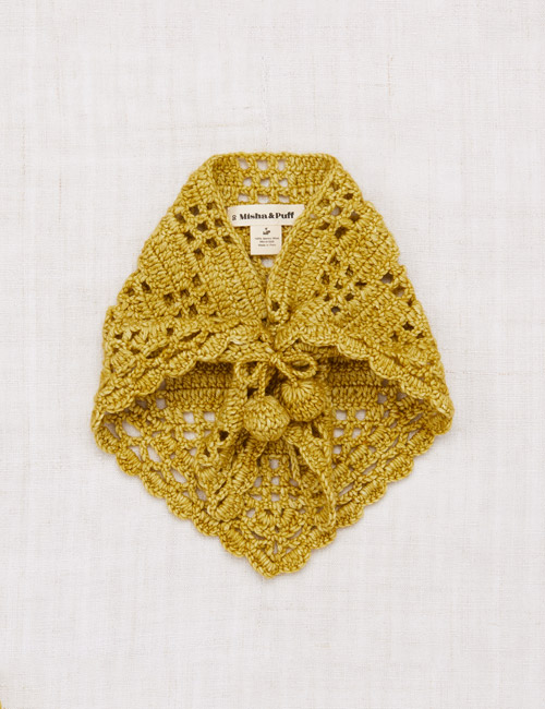 [MISHAANDPUFF]Crochet Kerchief _ Winter Wheat