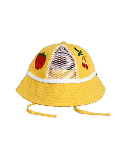 [MINIRODINI]Mesh sun hat_yellow