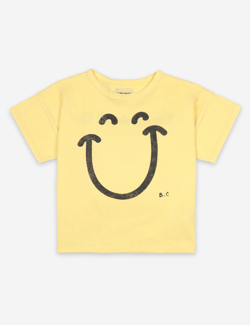 [BOBO CHOSES]  Big Smile Short Sleeve T-Shirt