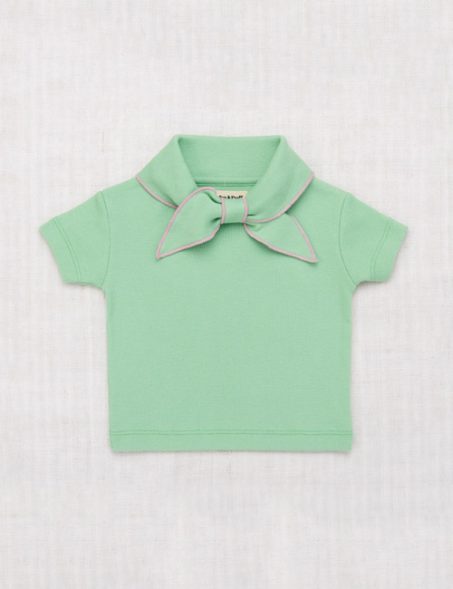[MISHA AND PUFF]Ribbed Scout Tee - Peapod