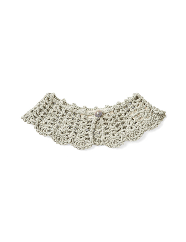 [SOOR PLOOM] Crochet Collar - Mist