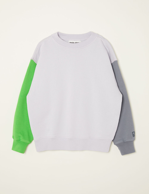 [MAIN STORY]Oversized Sweatshirt - Colourblock[6, 10]