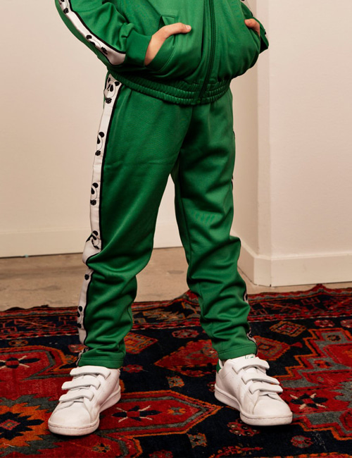 [MINI RODINI] Panda wct trousers _ Green - limited edition
