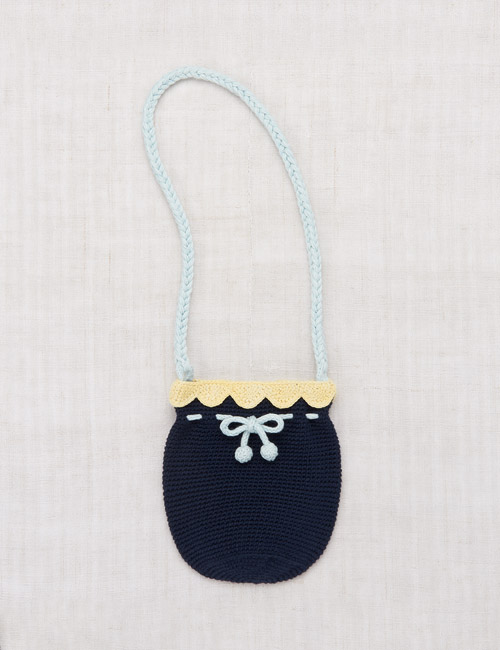 [MISHA AND PUFF]Crochet Shoulder Bag _Maritime Blue