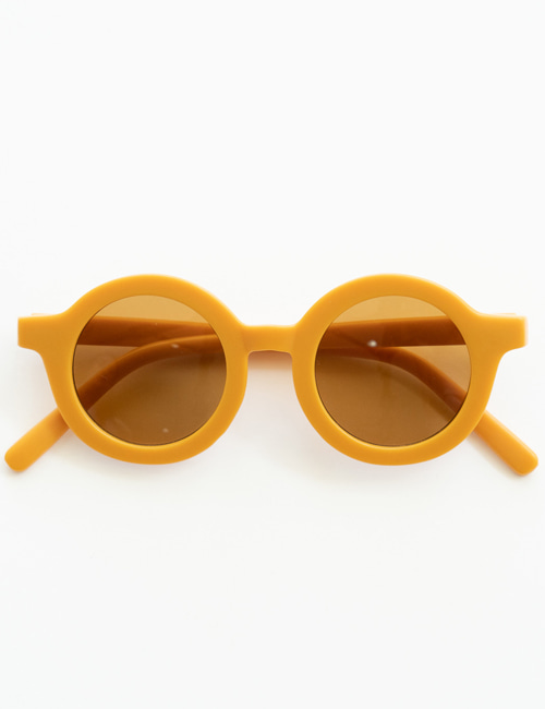 [GRECH &amp; CO]Original Round Sustainable Sunglasses _ Golden