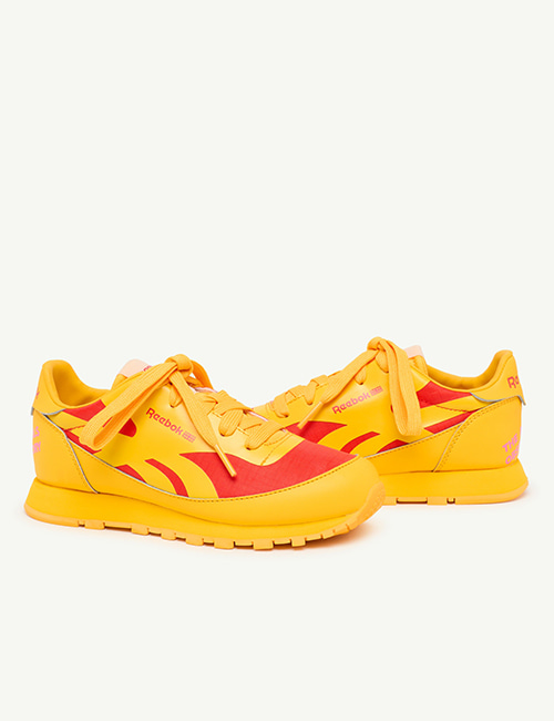 [T.A.O] Reebok Classic Leather Kids x The Animals Observatory _ Yellow(HP9100) [27,28,29,31,32]