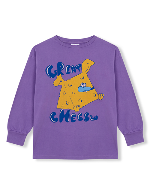 [FRESH DINOSAURS] GREAT CHEESE T-SHIRT [ 10Y]