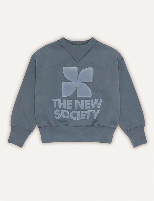 [The New Society] Amara Sweater Stormy Weather _ StormyWeather [6Y,  12Y]