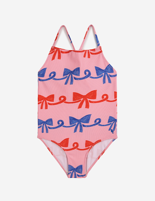 [BOBO CHOSES] Ribbon Bow all over swimsuit [2-3Y, 6-7Y]
