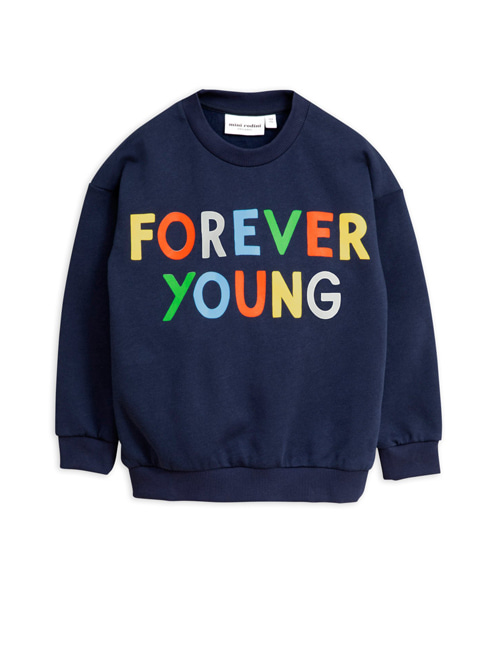 [MINI RODINI] Forever young sp sweatshirt _ navy