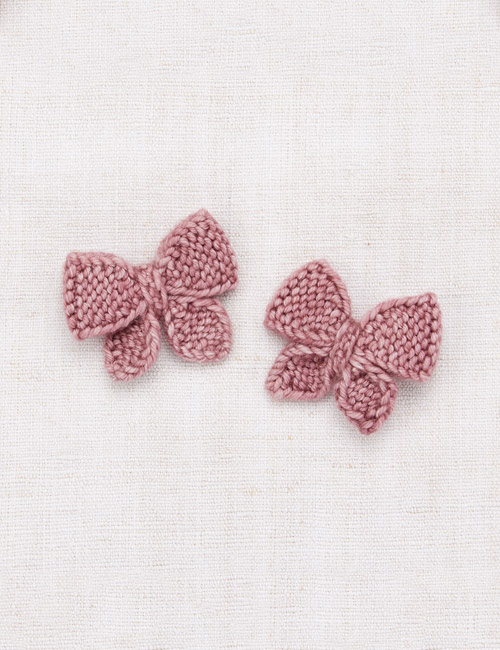 [MISHA AND PUFF]Baby Puff Bow Set _ Antique Rose