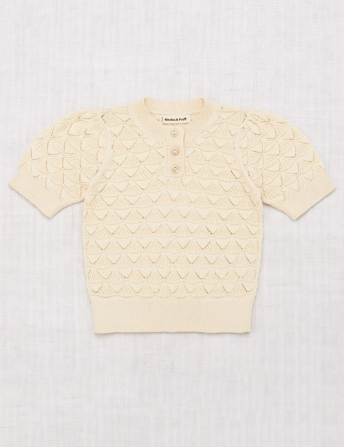 [MISHA AND PUFF]Shell Pattern Top - String