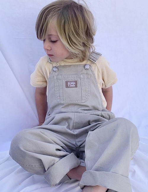 [TWIN COLLECTIVE KIDS] NEW Teen Spirit Overall - Sand Twill [5y, 8y]