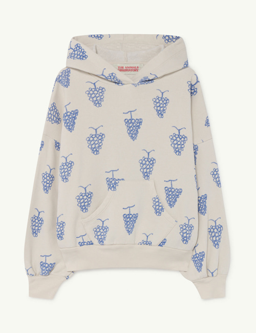 [T.A.O]  White Grapes Beaver Kids Sweatshirt