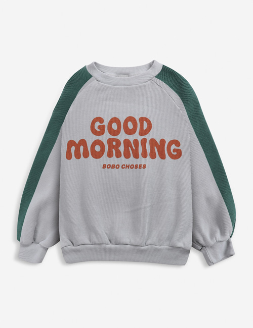 [BOBO CHOSES]  Good Morning sweatshirt[4-5y, 6-7y, 12-13y]