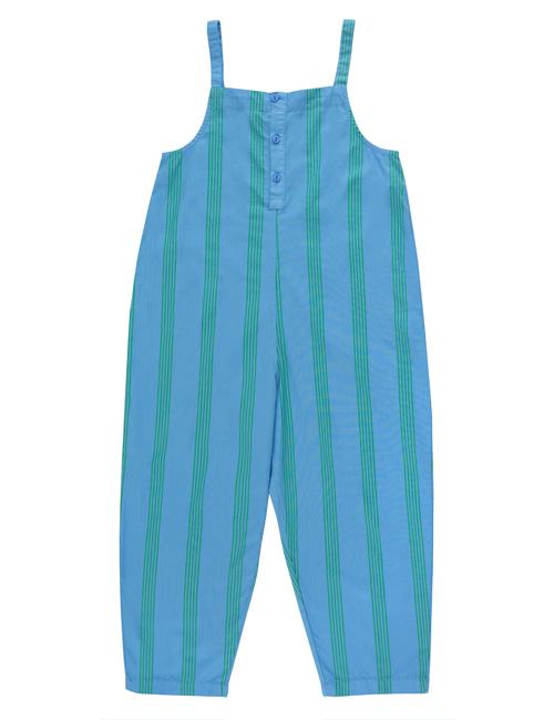 [TINY COTTONS]  KID LINES ONE-PIECE _ lilac blue/grass green[3Y, 4Y, 6Y]