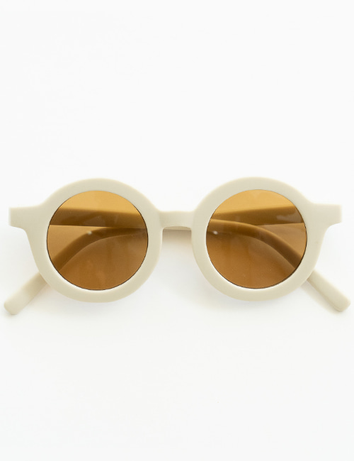 [GRECH &amp; CO]Original Round Sustainable Sunglasses _ Buff