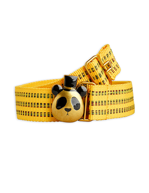 [MINI RODINI] Panda belt _ Yellow