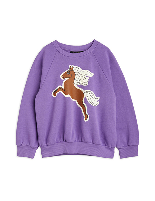 [MINI RODINI] Horses sp sweatshirt [116/122, 128/134]