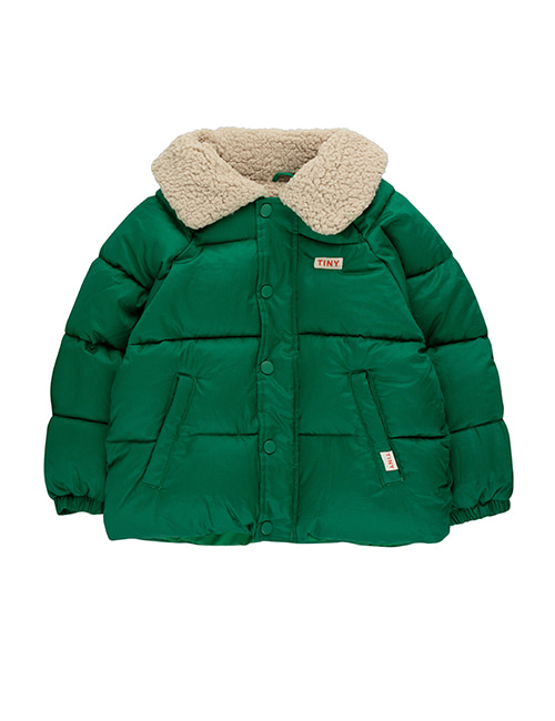 [TINY COTTONS] SOLID PADDED JACKET _ grass green[4Y, 6Y, 10Y, 12Y]
