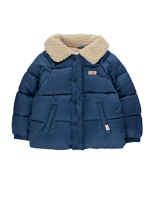 [TINY COTTONS] SOLID PADDED JACKET _ light navy[6Y,12Y]