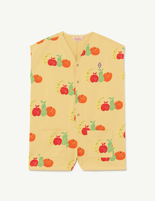[The Animals Observatory]  Yellow Fruits Ape Jumpsuit
