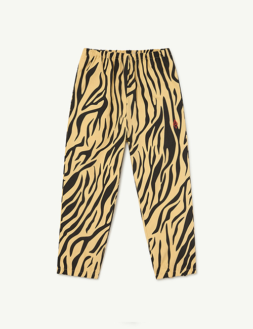 [The Animals Observatory]  Yellow Zebra Elephant Pants [ 4Y, 6Y, 8Y, 12Y]