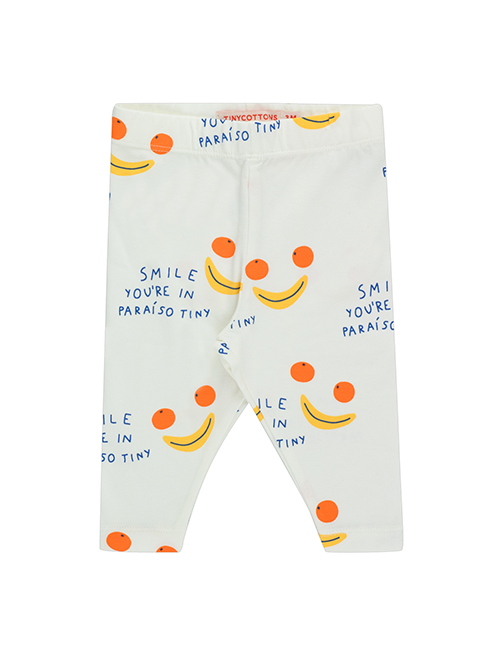 [TINY COTTONS]  SMILE BABY PANT _ off-white[9M, 12M, 18M, 24M]
