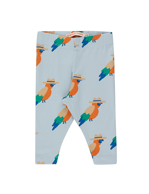 [TINY COTTONS]  PAPAGAYO BABY PANT _ washed blue [ 9M, 12M, 18M, 24M]