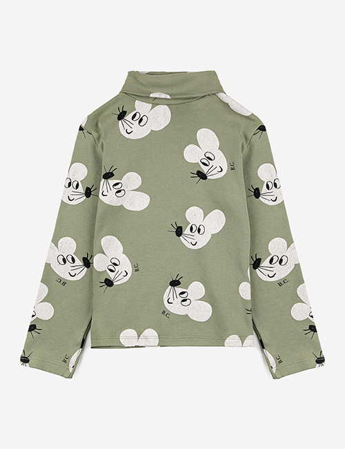 [BOBO CHOSES] Mouse all over turtle neck T-shirt
