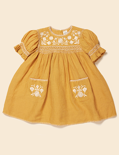 [APOLINA KIDS] Dora Dress - Mango