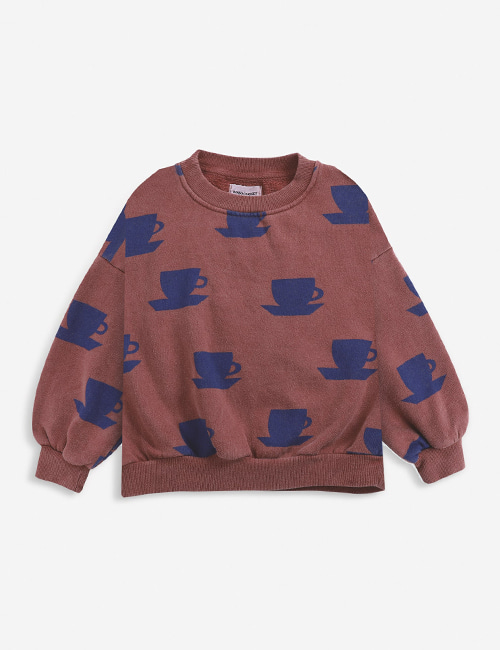 [BOBO CHOSES]  Cup Of Tea All Over sweatshirt