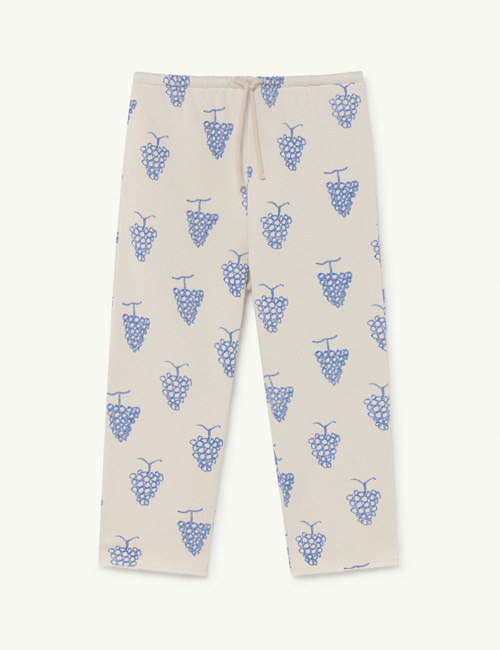 [T.A.O]  White Grapes Horse Kids Trousers