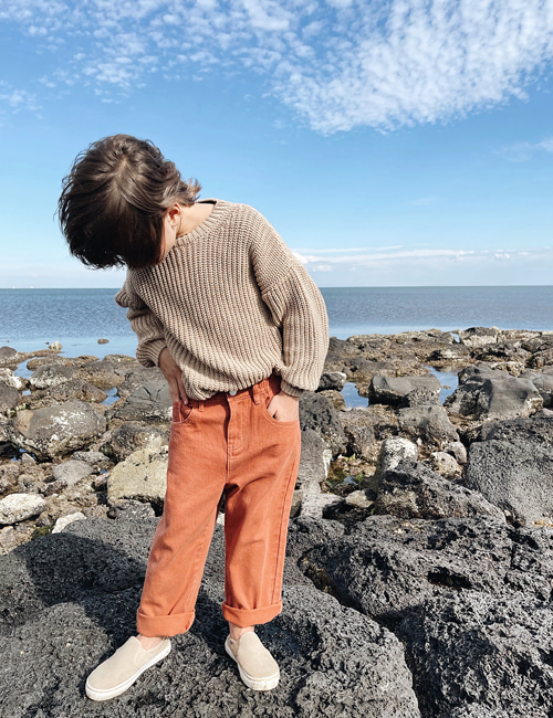 [TWIN COLLECTIVE KIDS]JAGGER JEAN-PAPRIKA TWILL[10Y]