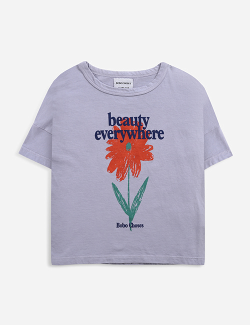 [BOBO CHOSES]  Petunia short sleeve T-shirt [2-3y, 4-5y]