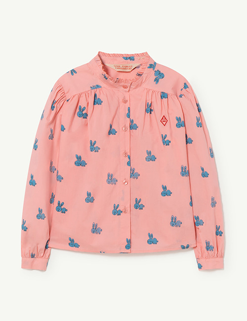 [The Animals Observatory] GADFLY KIDS SHIRT _ Pink_Rabbits[4Y, 8Y, 10Y]