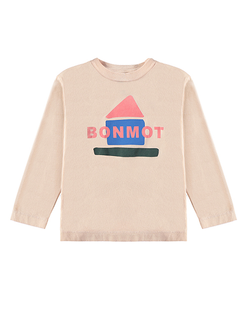 [BONMOT] T-shirt bonmot forever home _ fog [3-4Y, 4-5Y, 6-7Y, 8-9Y]