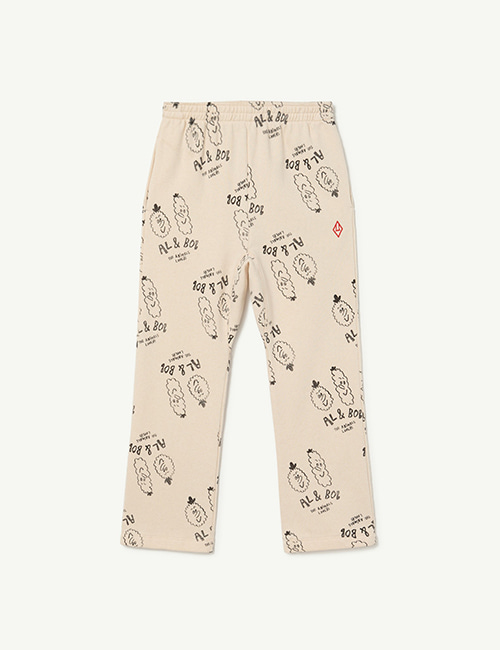[The Animals Observatory] Recycled Raw White Camaleon Pants[4Y,10Y,14Y]