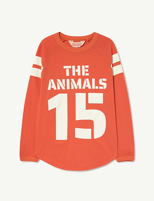 [The Animals Observatory]  Red Anteater T-Shirt