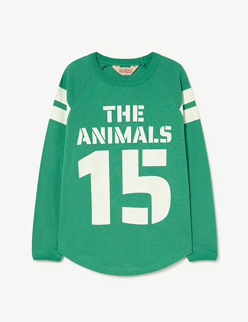 [The Animals Observatory]  Green Anteater T-Shirt