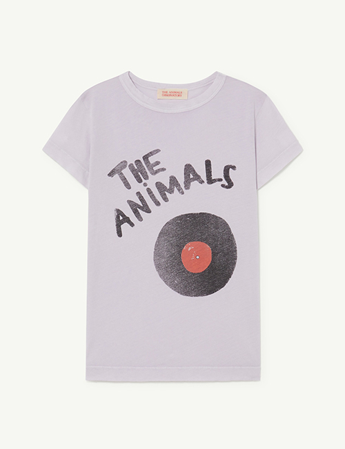 [The Animals Observatory]  Purple Hippo T-Shirt[3Y,4Y,6Y,8Y,10Y,12Y]