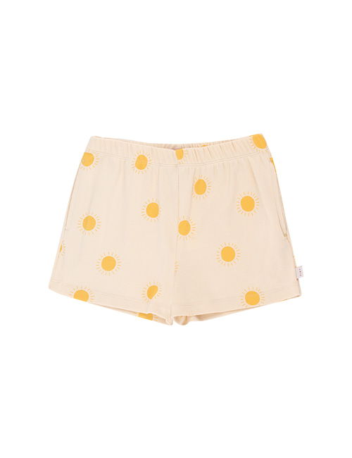 [Tiny Cottons]“SUN” SHORT _ light cream/yellow