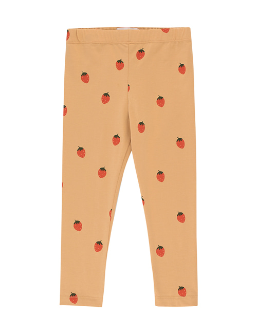 [Tiny Cottons]“STRAWBERRIES” PANT _ toffee/red