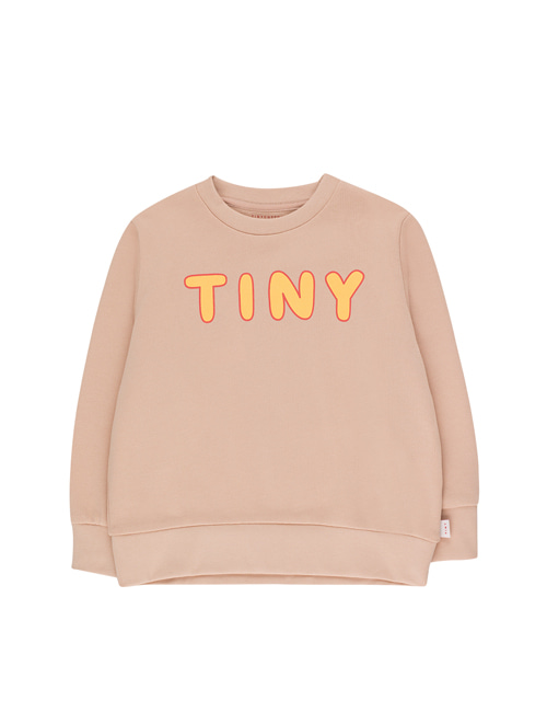 [Tiny Cottons] “TINY” SWEATSHIRT _ light nude/yellow