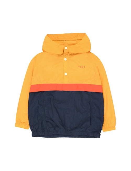 [Tiny Cottons] COLOR BLOCK PULLOVER _ yellow/light navy