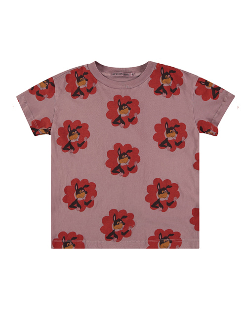 [FRESH DINOSAURS]T-shirt _ Flower Power Print