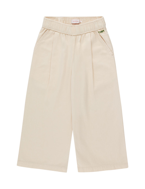[TINY COTTONS] SOLID WIDE PANT _ cream