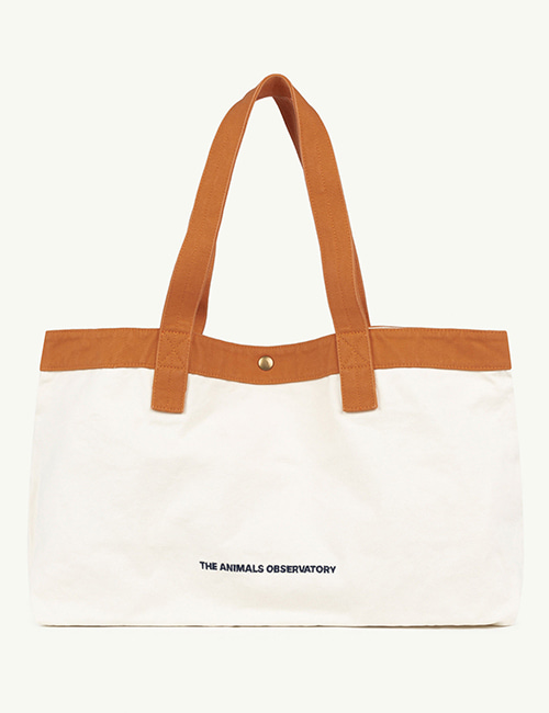 [T.A.O]  BIG CANVAS ONESIZE BAG _ White The Animals